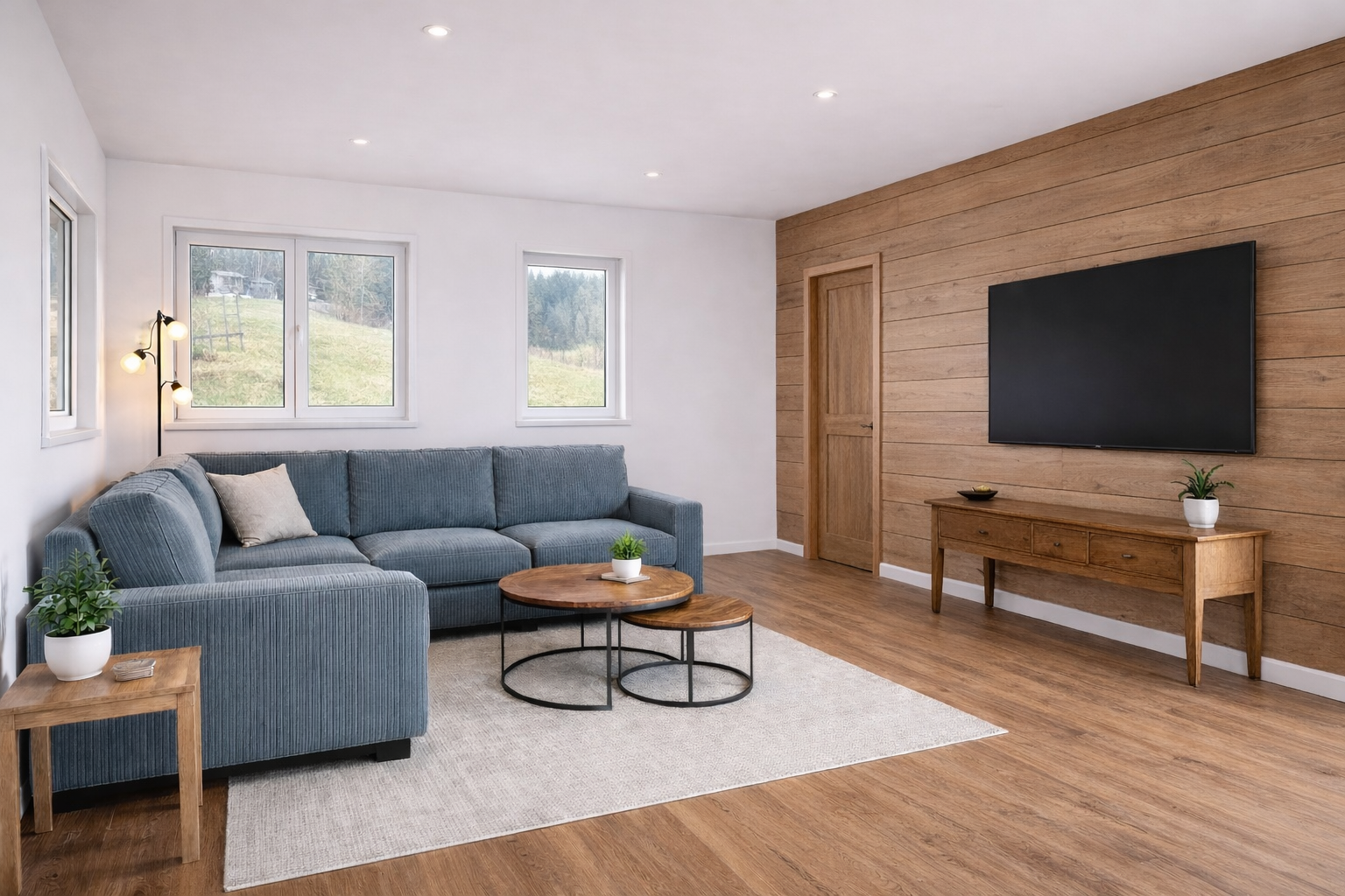 Impressie woonkamer Gindlhornlodge